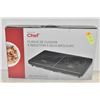 Image 1 : PORTABLE INDUCTION COOKTOP W/ 10 SETTINGS,