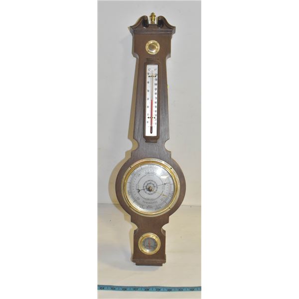 VTG SPRINGFIELD WALL BAROMETER, MADE IN USA