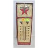 Image 1 : TEXACO METAL WALL THERMOMETER, 18 IN LONG