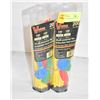 Image 1 : 2 PACKS OF 200 ASSORTED ZIP TIES