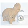 Image 1 : STONE ELEPHANT DECOR 8 INCHES, HEAVY