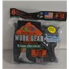 Image 1 : SHORT WORK BOOT CREW SOCK 6-12 6-PACK