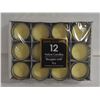 Image 1 : PACK OF 12 VOTIVE CANDLES 40GR