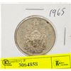 Image 1 : 1965 CANADIAN SILVER HALF DOLLAR