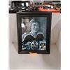 Image 1 : WAYNE GRETZKY FRAMED PICTURE WITH ROOKIE REPRINT