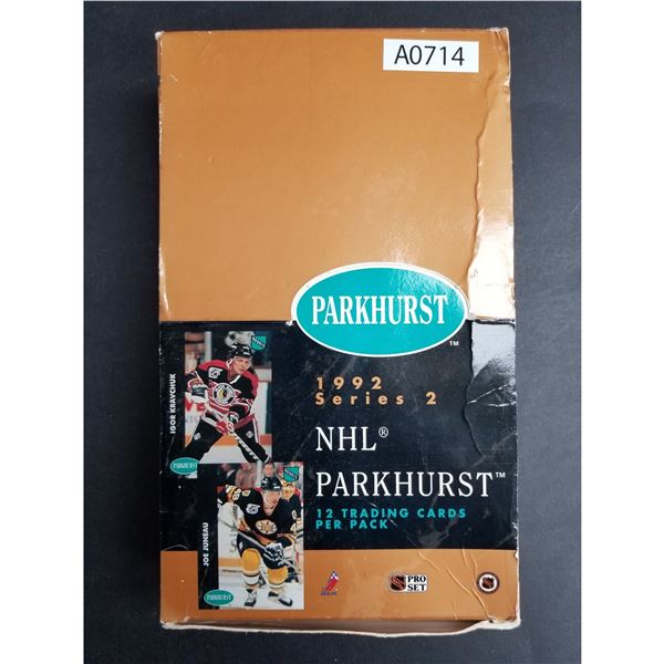 1992 Parkhurst NHL Trading Cards (A0714)