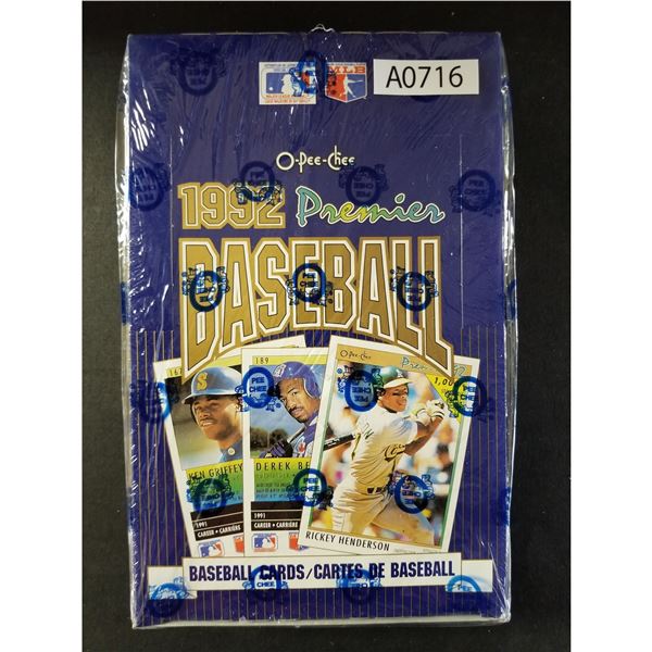 1992 O-Pee-Chee Baseball Cards (A0716)