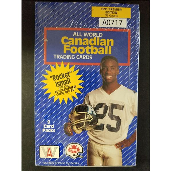 1991 CFL Football Cards (A0717)