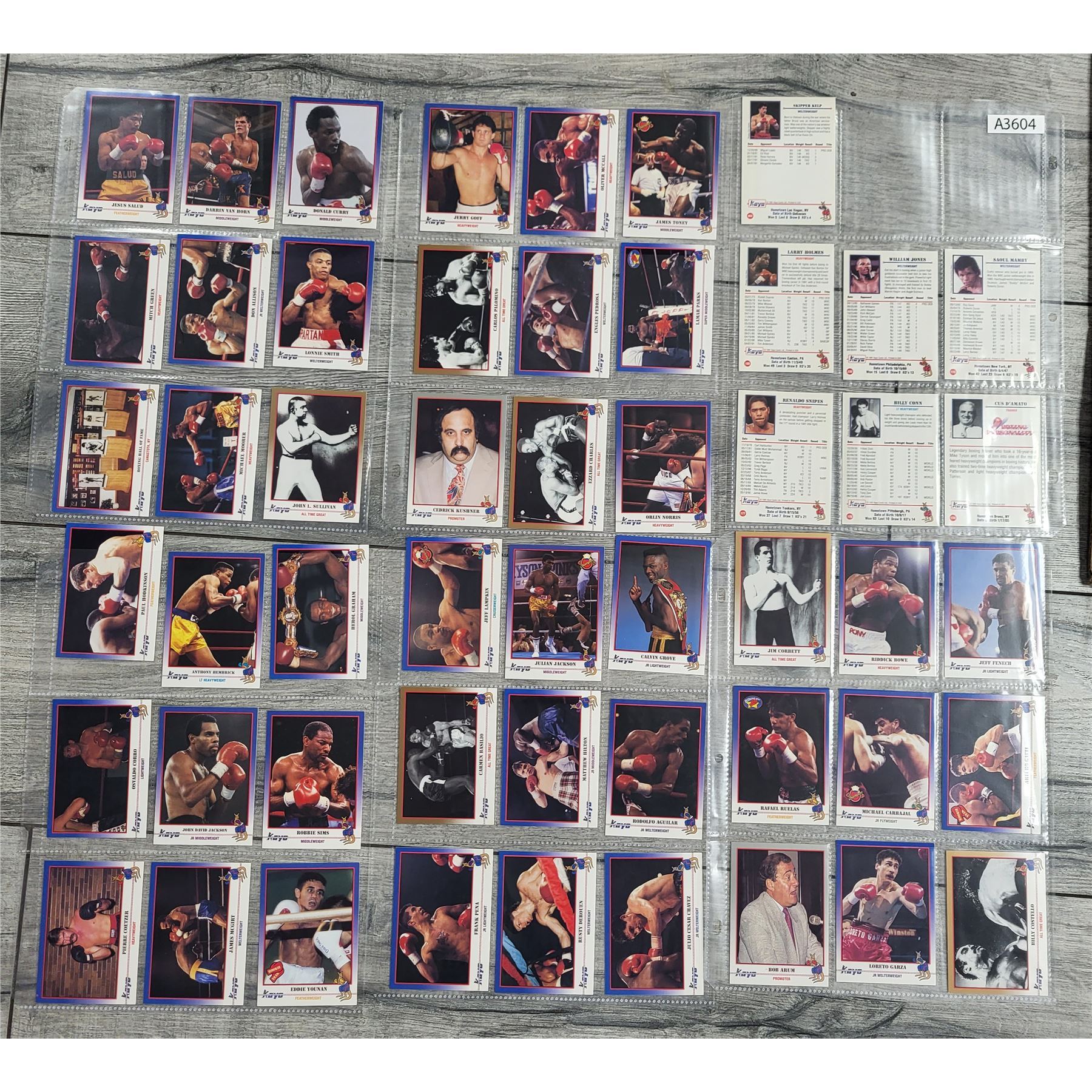 Boxing Cards (A3604)