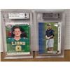 Image 3 : 2x Cade McNown Trading Cards *Graded* (A3758)