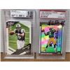 Image 3 : Mark Sanchez & Aaron Brooks Trading Cards *Graded* (A3759)