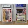 Image 2 : Keyshawn Johnson & Warrick Dunn Trading Cards *Graded* ( A3760)