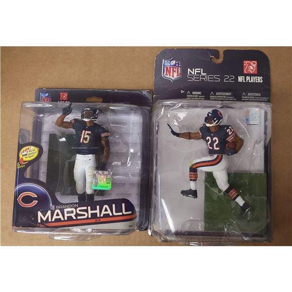 Brandon Marshall & Matt Forte Figurines (A3773)