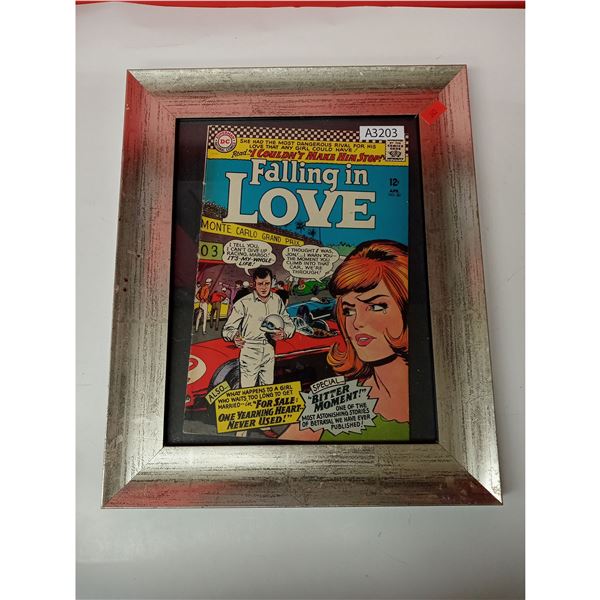 Framed Falling In Love Comic (A3203)