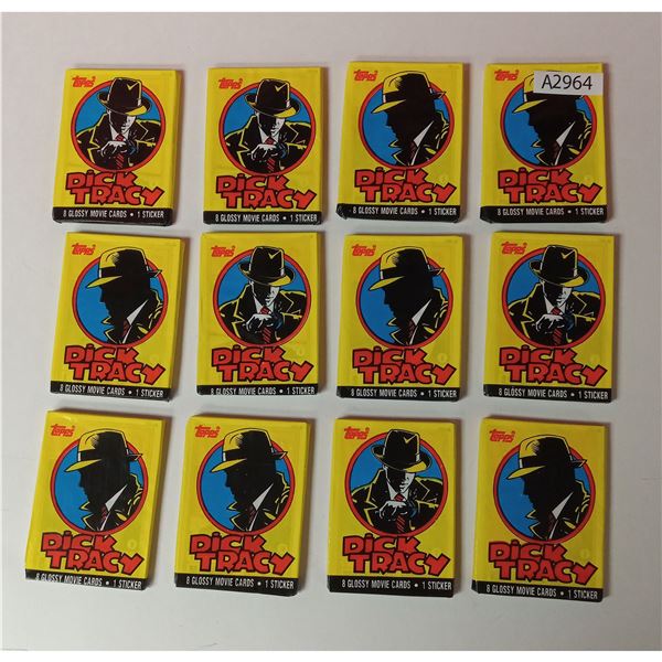 Dick Tracy Cards (x12) (A2964)