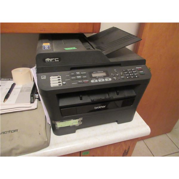 LAUNDRY ROOM:  TYPEWRITER, CALCULATOR, BROTHER ALL IN ONE PRINTER