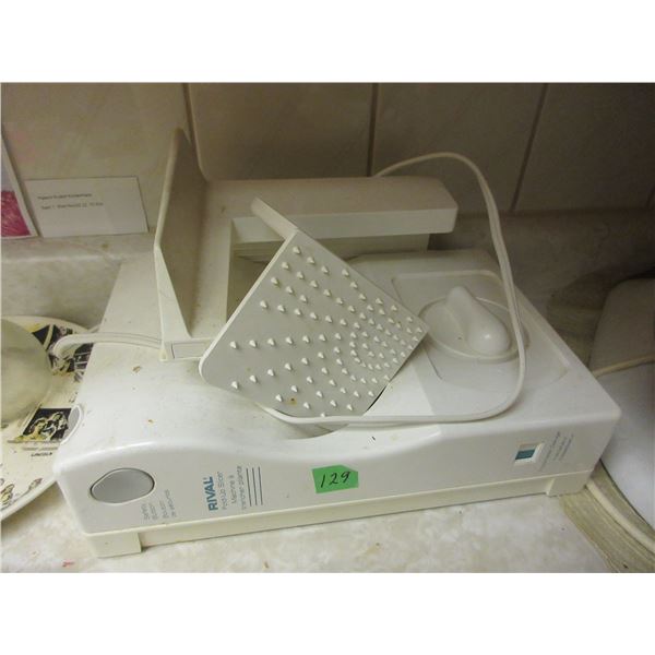 KITCHEN:  RIVAL MEAT SLICER