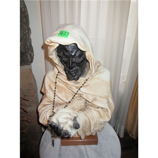 LIVINGROOM CERAMIC RELIGIOUS STATUE (APPROX. 20")