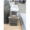 Image 1 : 10-Third by 4" Insert Pans - 10 X $