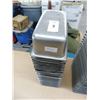 Image 1 : 24-Fourth by 4" Insert Pans - 24 X $