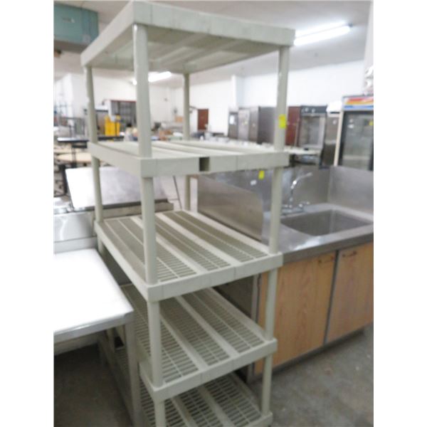 Plastic Storage Rack