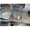 Image 1 : Plastic Pitchers, Table Tents, Sheet Pan and Insert Pan