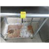 Image 2 : S/S 36" Bullnose Equipment Stand w/Backsplash and Undershelf