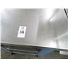 Image 2 : Delfield Shelley Glass 28" S/S Table w/Storage