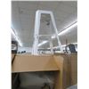 Image 1 : 32-White Metal Patio Bar Stools - 32 X $