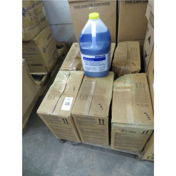 6-Ecolab Glass Cleaner (2 Gal/EA) - 6 X $