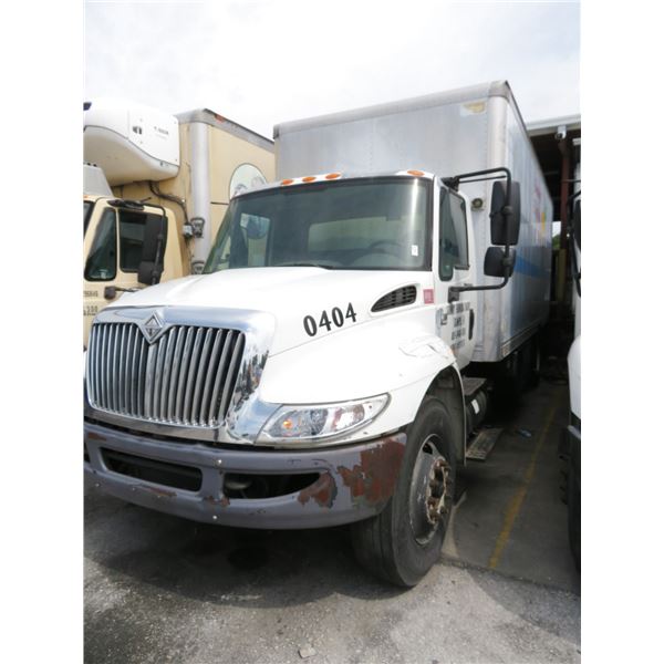 2004 Intl #4300 SBA 4X2 DT466 Copeland 22' Ref. Box Truck - Runs & Drives