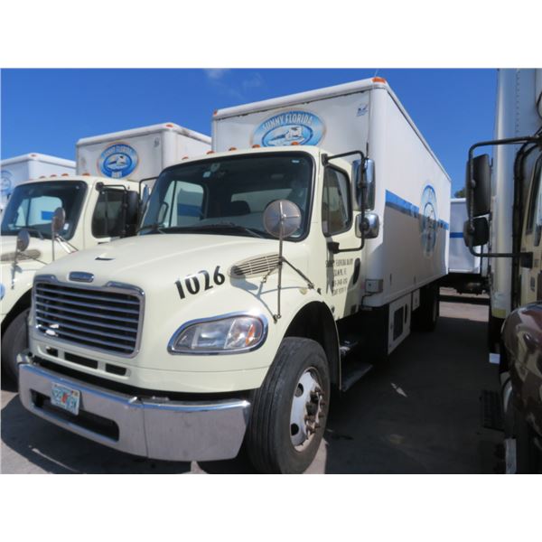 2009 FTL M2 Copeland 24' Ref. Box Truck - - Runs & Drives