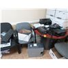 Image 1 : Chairs, Keyboards, APC Batteries, Asst. Office Contents