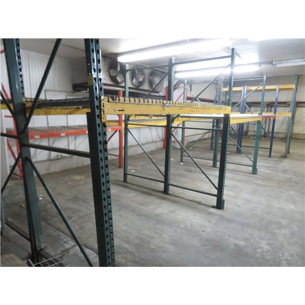 3-8' x 8' Pallet Rack Section - 3 X