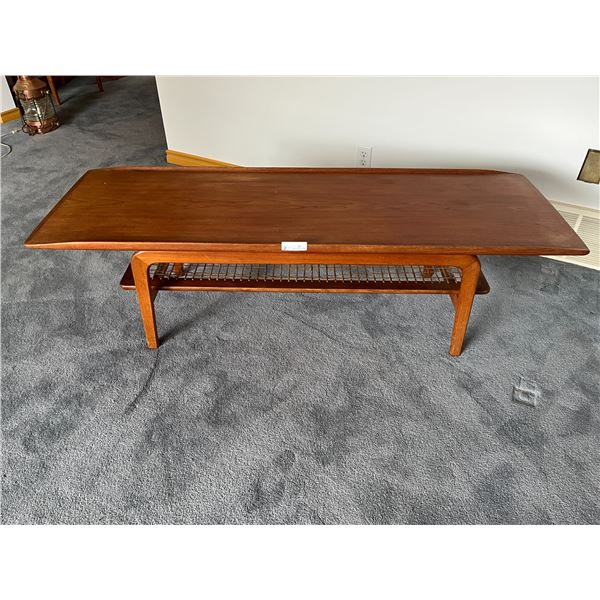 Wood Mid Century Modern Coffee Table