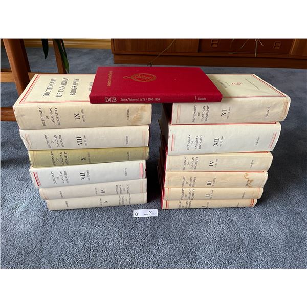 Set of Dictionary of Canadian Biography