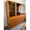 Image 2 : Mid Century Modern Wood China Cabinet