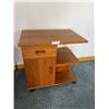 Image 2 : Wood Accent Table Cabinet