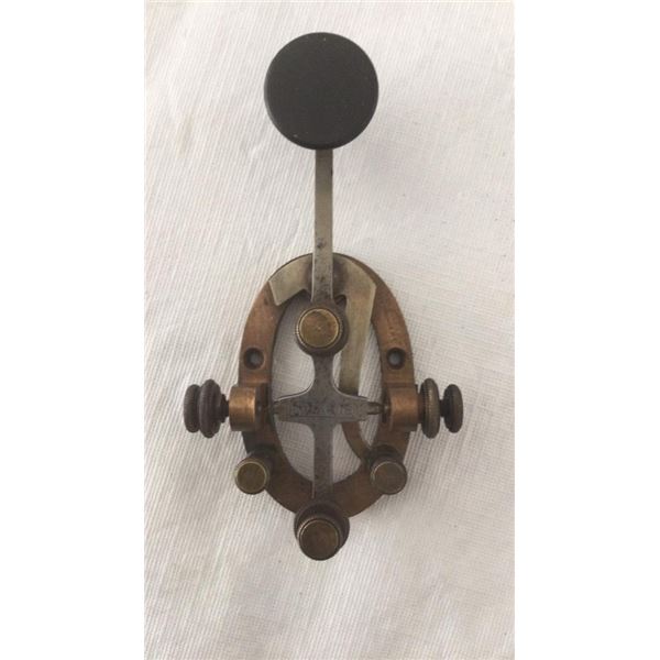 MORSE CODE TELEGRAPH TRANSMITTER/RECEIVER MORSE CODE TELEGRAPH TRANSMITTER/RECEIVER VINTAGE 3 x5 