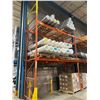 Image 1 : Warehouse Pallet Racking - includes 12 Vertical Uprights (approx. 17ft x 5ft D) x 42 horizontal beam