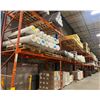 Image 2 : Warehouse Pallet Racking - includes 12 Vertical Uprights (approx. 17ft x 5ft D) x 42 horizontal beam