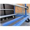 Image 5 : Steel Rolling Cart on Wheels w/Removable Bars (Approx. Size 90" W x 30" D x 72" H)