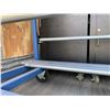 Image 6 : Steel Rolling Cart on Wheels w/Removable Bars (Approx. Size 90" W x 30" D x 72" H)