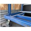 Image 7 : Steel Rolling Cart on Wheels w/Removable Bars (Approx. Size 90" W x 30" D x 72" H)