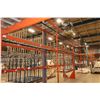 Image 1 : Warehouse Pallet Racking -4 Section -5 Vertical Uprights (approx. 16ft x 4ft) & 15 Horizontal Beams 