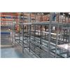 Image 2 : Lot of 4 sections of boltless shelving 92" x 16" x 92" / section