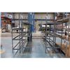 Image 2 : Lot of 4 metal boltless shelving 92" x 16" x 92"