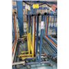Image 2 : Lot of 6 assorted mobile material racks