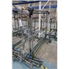 Image 2 : Lot of 4 mobile racks 62"