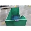 Image 2 : Mobile metal bin 72" x 30" x 37"